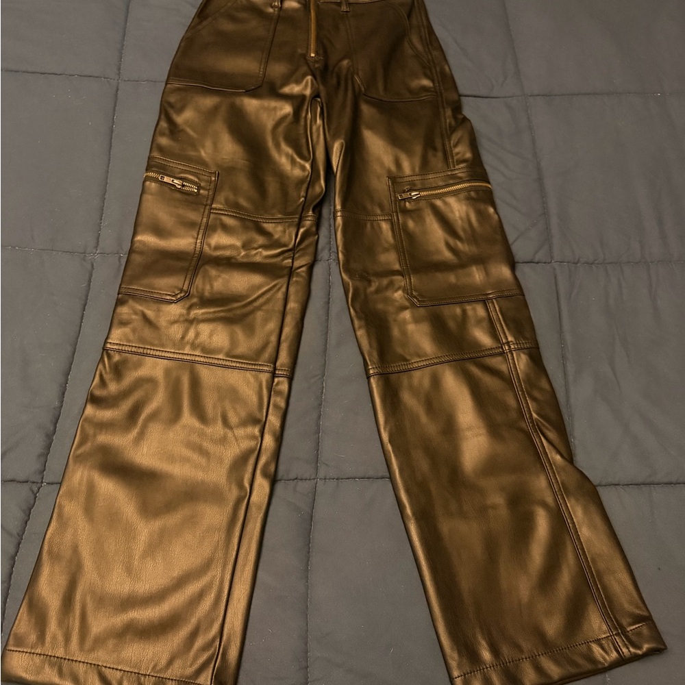 Fashion Nova black Cargo Pants